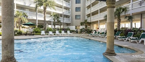 Beheizter Pool