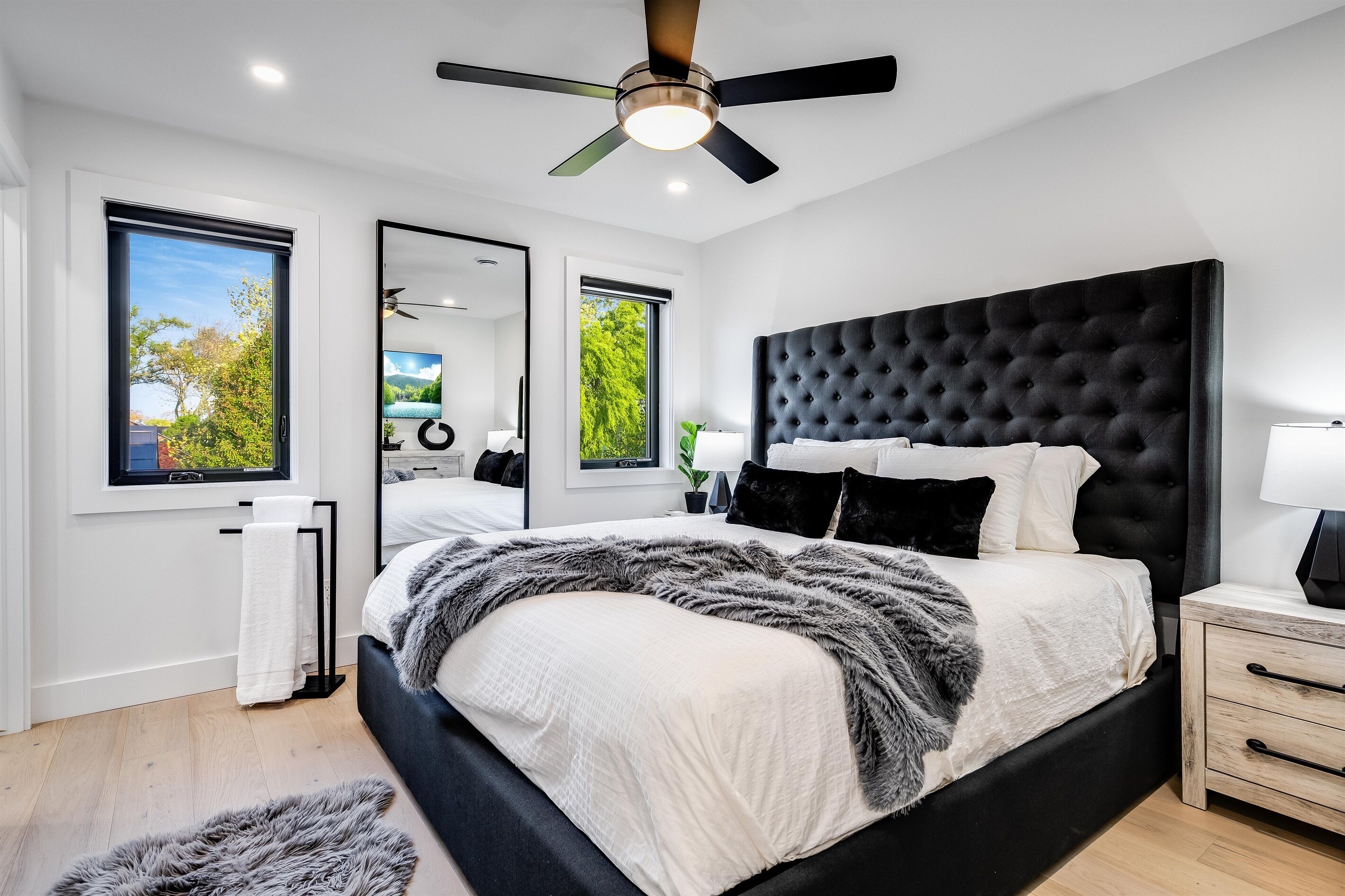 6 dormitorios, escritorio, tabla de planchar con plancha y wifi gratis