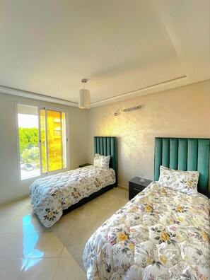 2 soveværelser, strygejern/strygebræt, weekendseng, gratis Wi-Fi