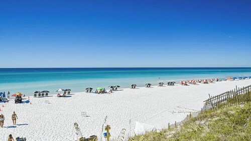Emerald Paradise 2 Blocks to Beach Rooftop Patio + Pool Access Sleeps 10