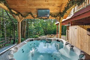 Baignoire à remous extérieure
