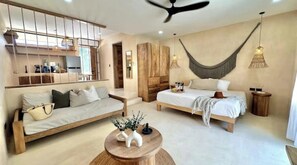 1 室のベッドルーム、アイロン / アイロン台、WiFi、ベッドシーツ