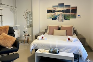 1 Schlafzimmer, Bügeleisen/Bügelbrett, Internetzugang, Bettwäsche