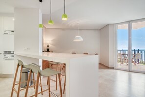 Dining - Apartment 'Javea Brisas Del Mar Cofisa' with Sea View, Wi-Fi and Air Conditioning (Jávea)