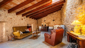 Télévision, cheminée