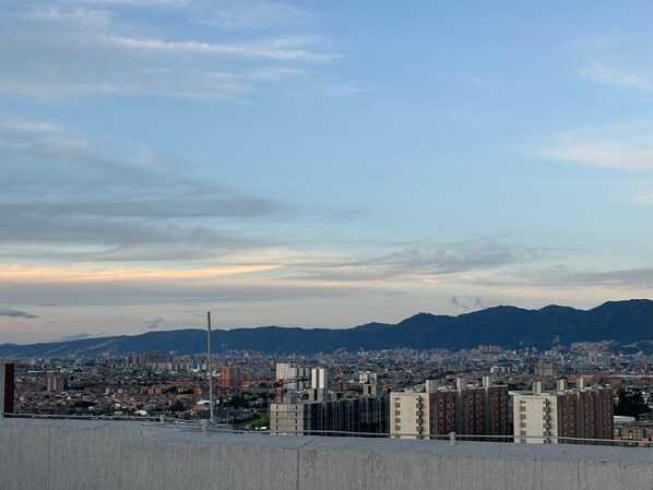 Vue depuis l’hébergement 