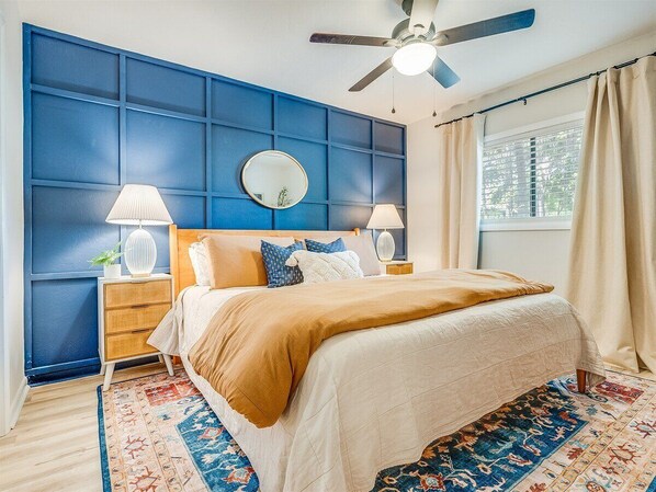 2 habitaciones, wifi gratis y ropa de cama