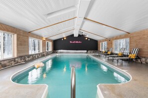 Piscine couverte, piscine chauffée