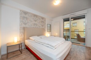 2 chambres, fer et planche à repasser, Wi-Fi gratuit, draps fournis