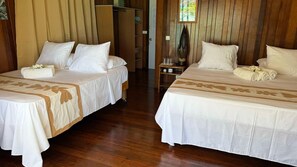 Hypo-allergenic bedding, blackout curtains, iron/ironing board, WiFi