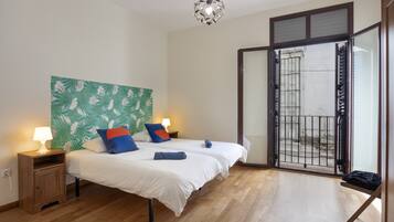 2 habitaciones, wifi gratis y ropa de cama