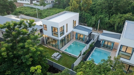Exterior. Gina Poolvilla90 Pattaya-Bangsaray beach