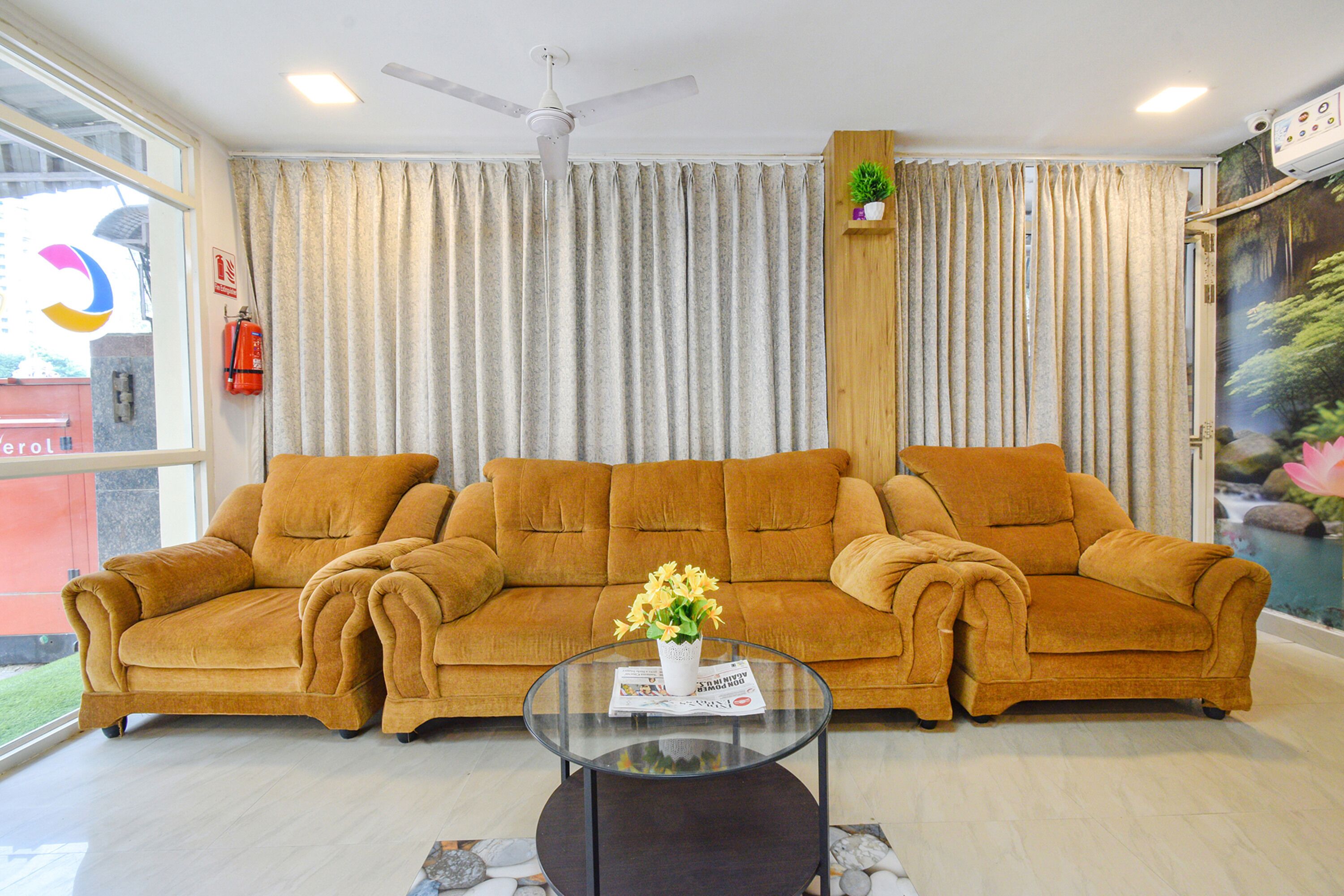 Lobby sitting area