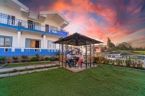 Blick auf den Garten