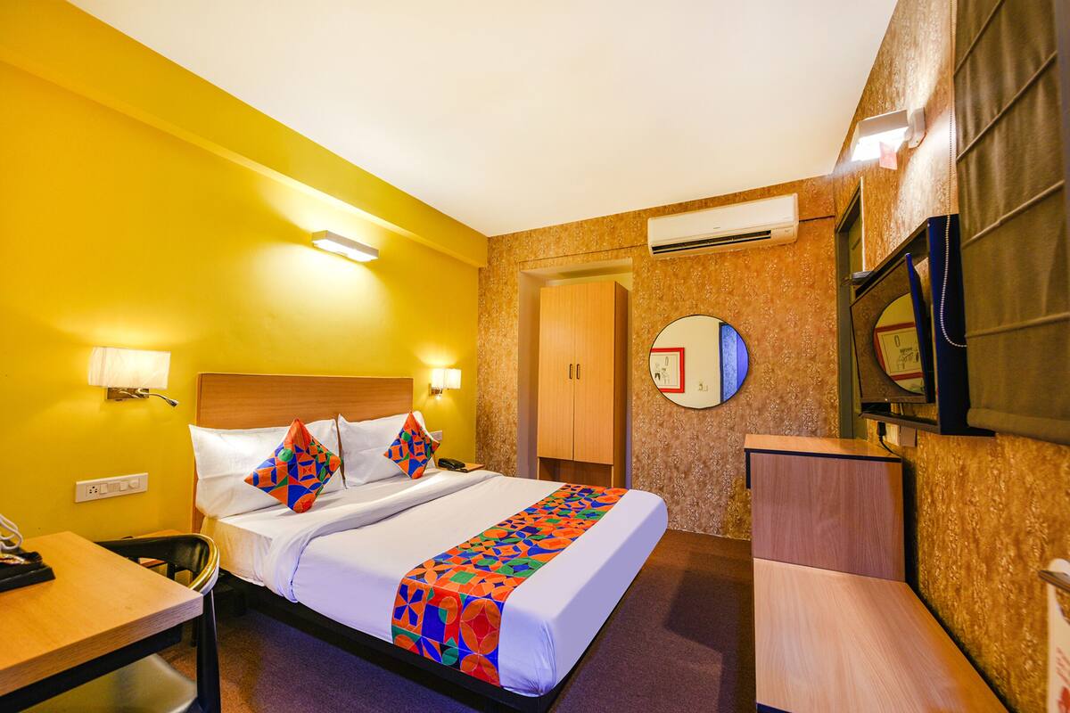Habitación Deluxe | Sábanas de algodón egipcio, ropa de cama de alta calidad, caja fuerte
