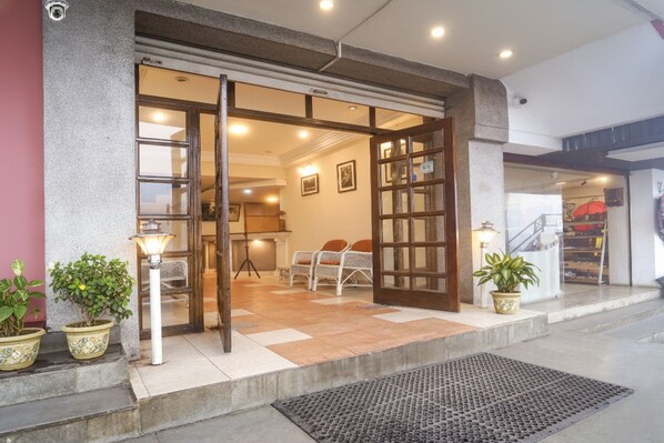 Entrada de la propiedad