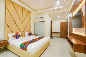 Premium kamer | 1 slaapkamer, lakens van Egyptisch katoen, luxe beddengoed