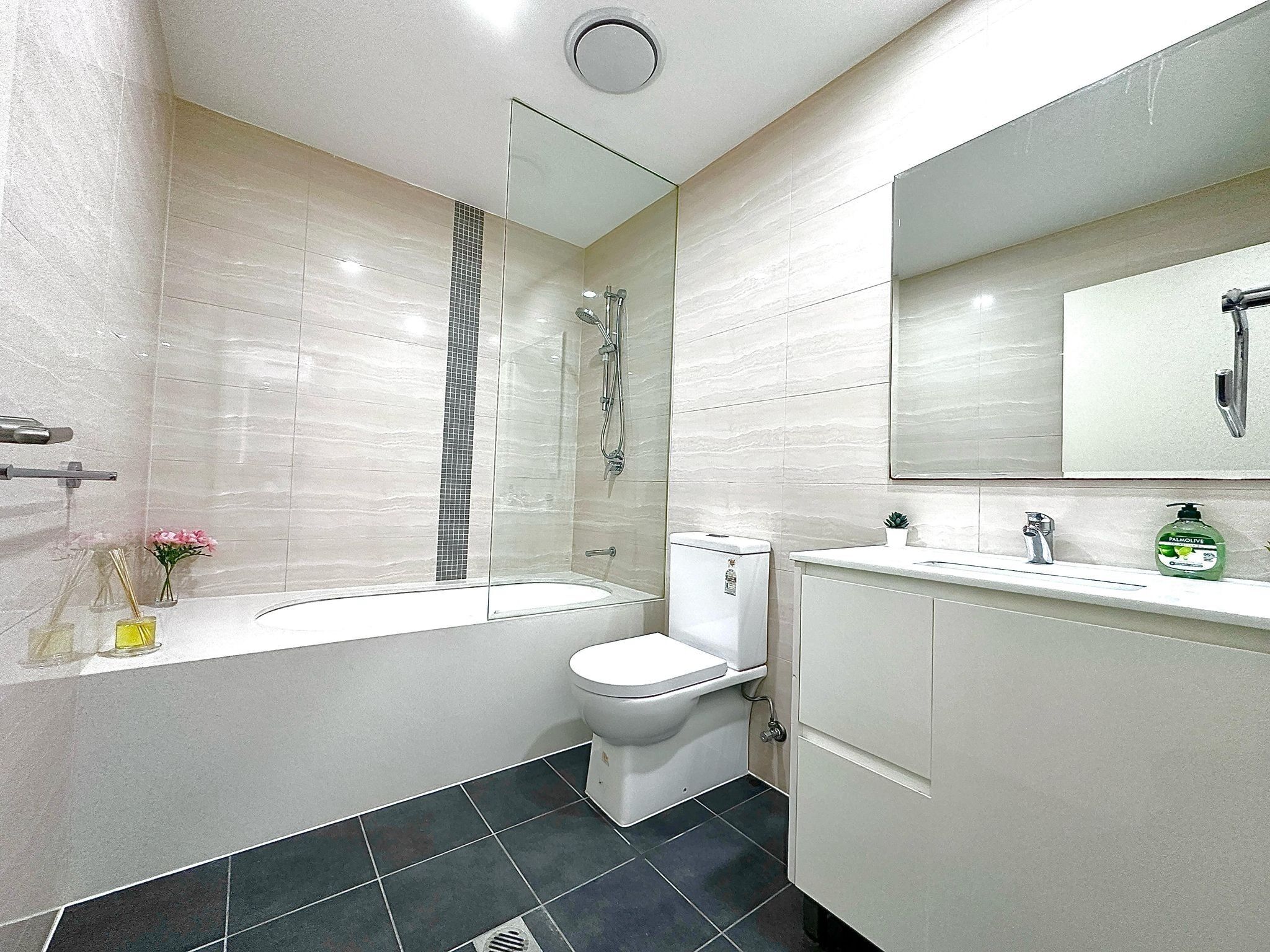 Appartement Confort, 2 chambres, vue ville | Salle de bain