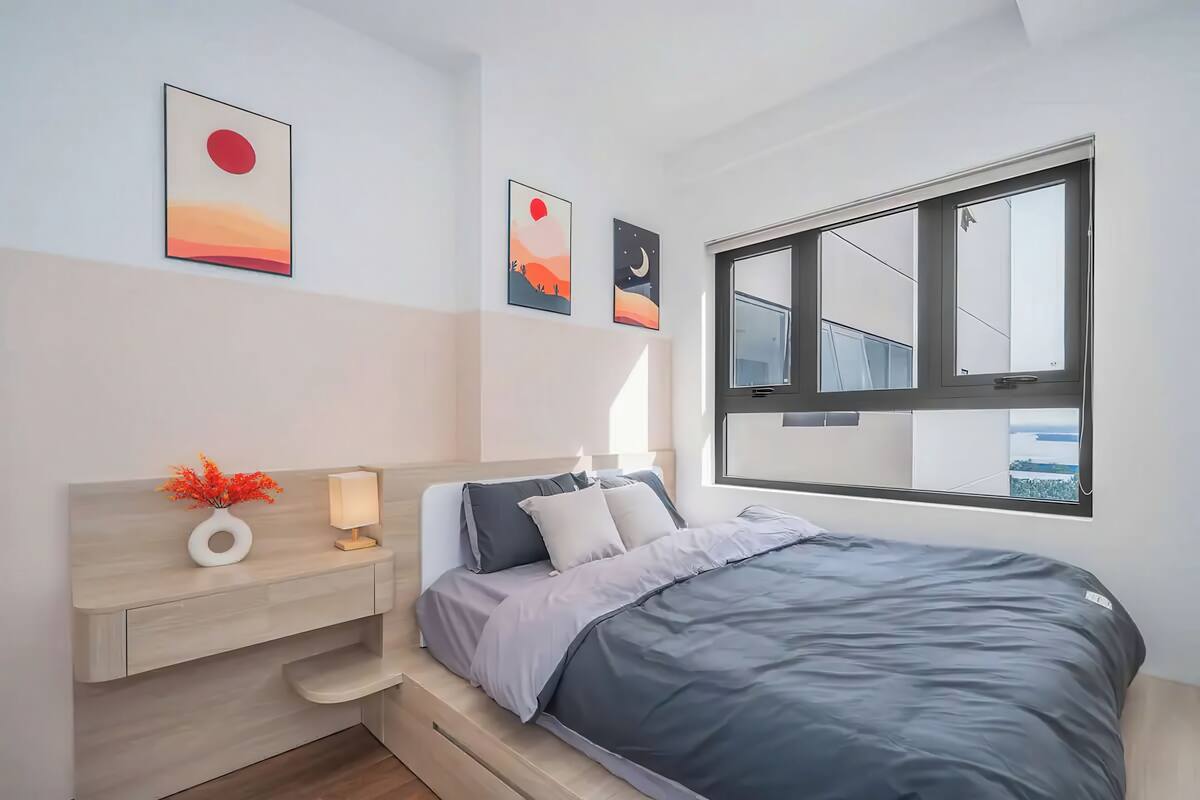 Superior Apartment, 1 Bedroom, Kitchen, City View | Minibar, desk, laptop workspace, soundproofing