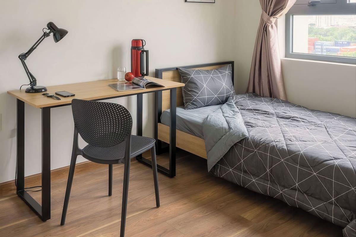 Deluxe Apartment, 2 Bedrooms, Kitchen, City View | 1 bedroom, minibar, individually decorated, individually furnished