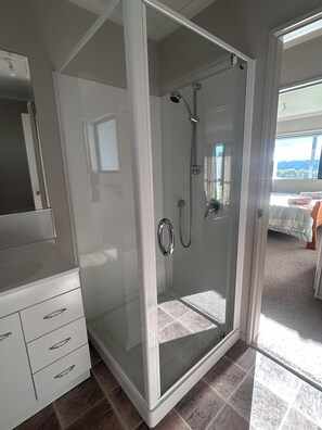 Towels, soap, toilet paper