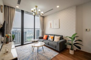 Căn hộ Deluxe, 2 phòng ngủ, bếp, quang cảnh thành phố | Quang cảnh từ phòng