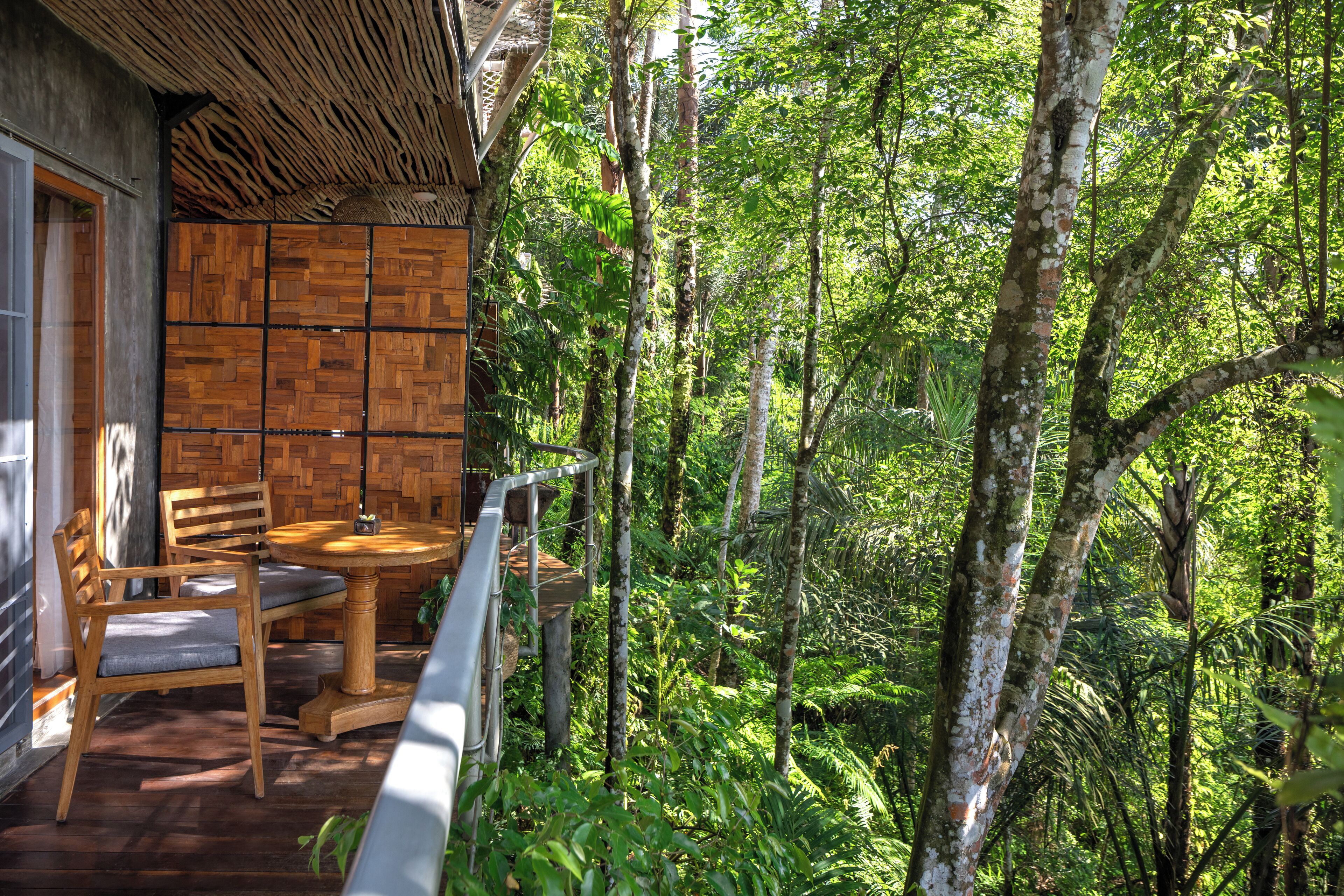 Honeymooner Rain Forest Jungle Suite with Free Minibar | Udsigt over dal