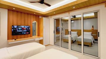 Camera Deluxe con letto matrimoniale o 2 letti singoli | Wi-Fi gratuito