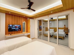 Deluxe kamer, 1 twee- of 2 eenpersoonsbedden | Gratis wifi