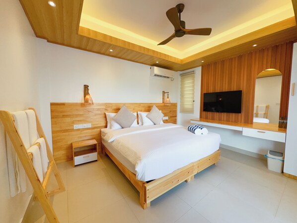 Deluxe kamer, 1 twee- of 2 eenpersoonsbedden | Gratis wifi