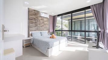 Ferienhaus, 3 Schlafzimmer, eigener Pool, Parkblick | 3 Schlafzimmer, Verdunkelungsvorhänge, kostenloses WLAN