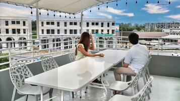 Terrasse sur le toit