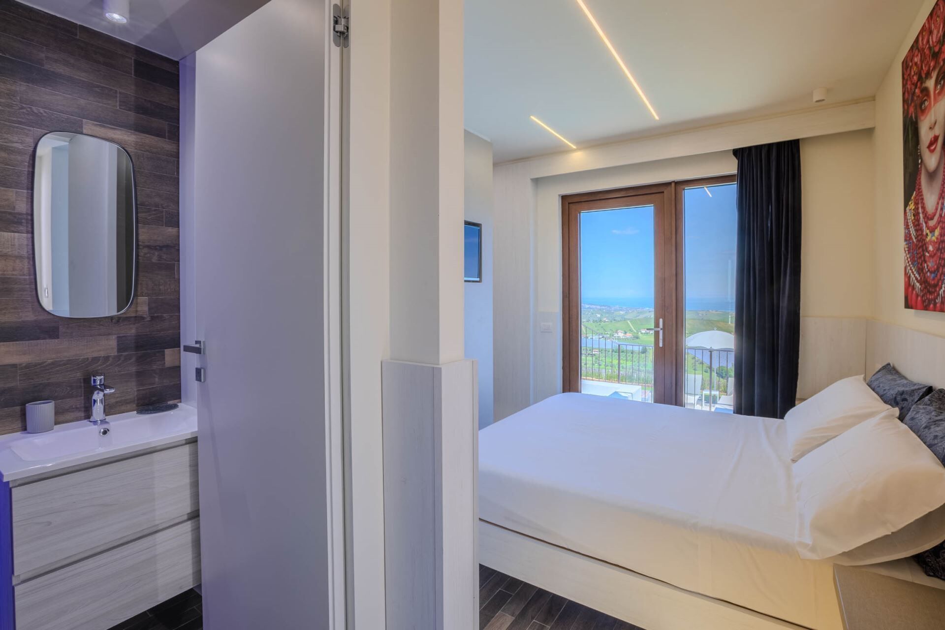 4 chambres, fer et planche à repasser, Wi-Fi