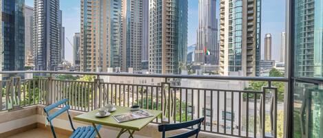 Luxury Apartment, Balcony, City View | Balcony