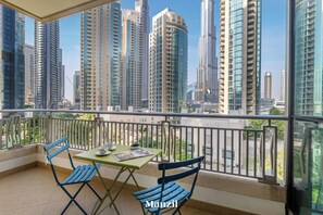 Luxury Apartment, Balcony, City View | Balcony