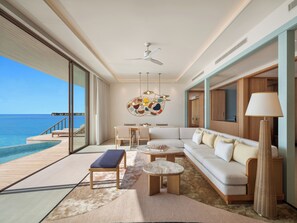 Room, 3 Bedrooms, Overwater (Sunset, Pool Residence) | View from room
