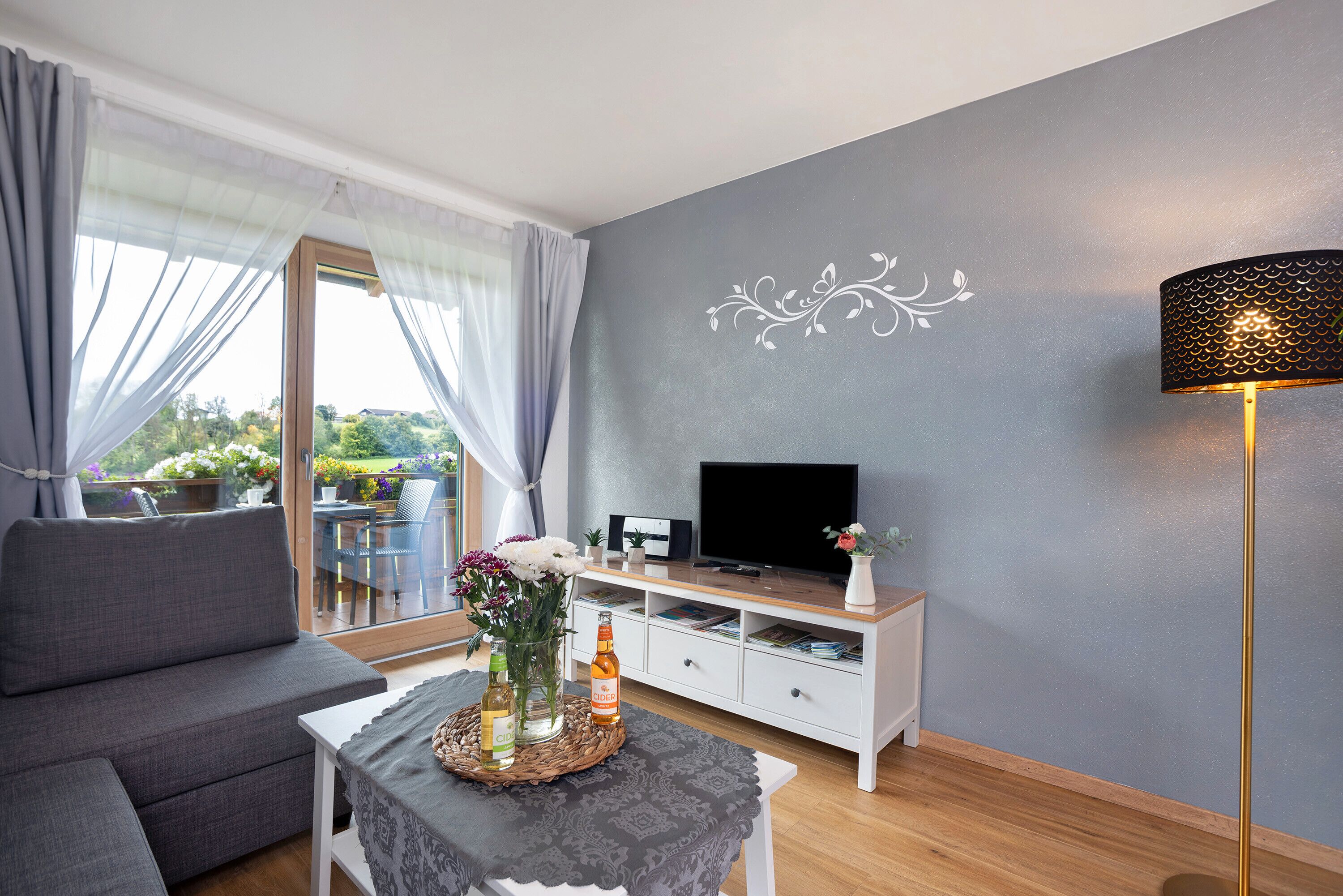 Televisie en een stereo