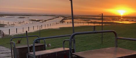 المنطقة المحيطة بالمنشأة