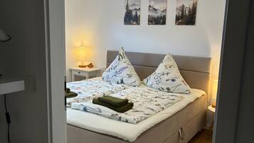 1 Schlafzimmer, kostenloses WLAN, Bettwäsche