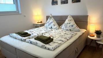 1 Schlafzimmer, kostenloses WLAN, Bettwäsche