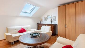 TV, DVD player, stereo