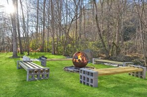 Overnattingsstedets uteområder