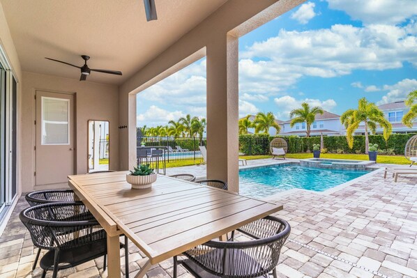 Pool - Stunning Home with Private Backyard | Encore at Reunion (Kissimmee)