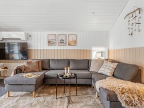 Fernseher, Kamin