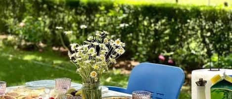 Opções para refeição ao ar livre