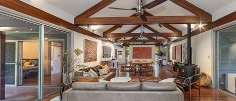 Televisor i llar de foc