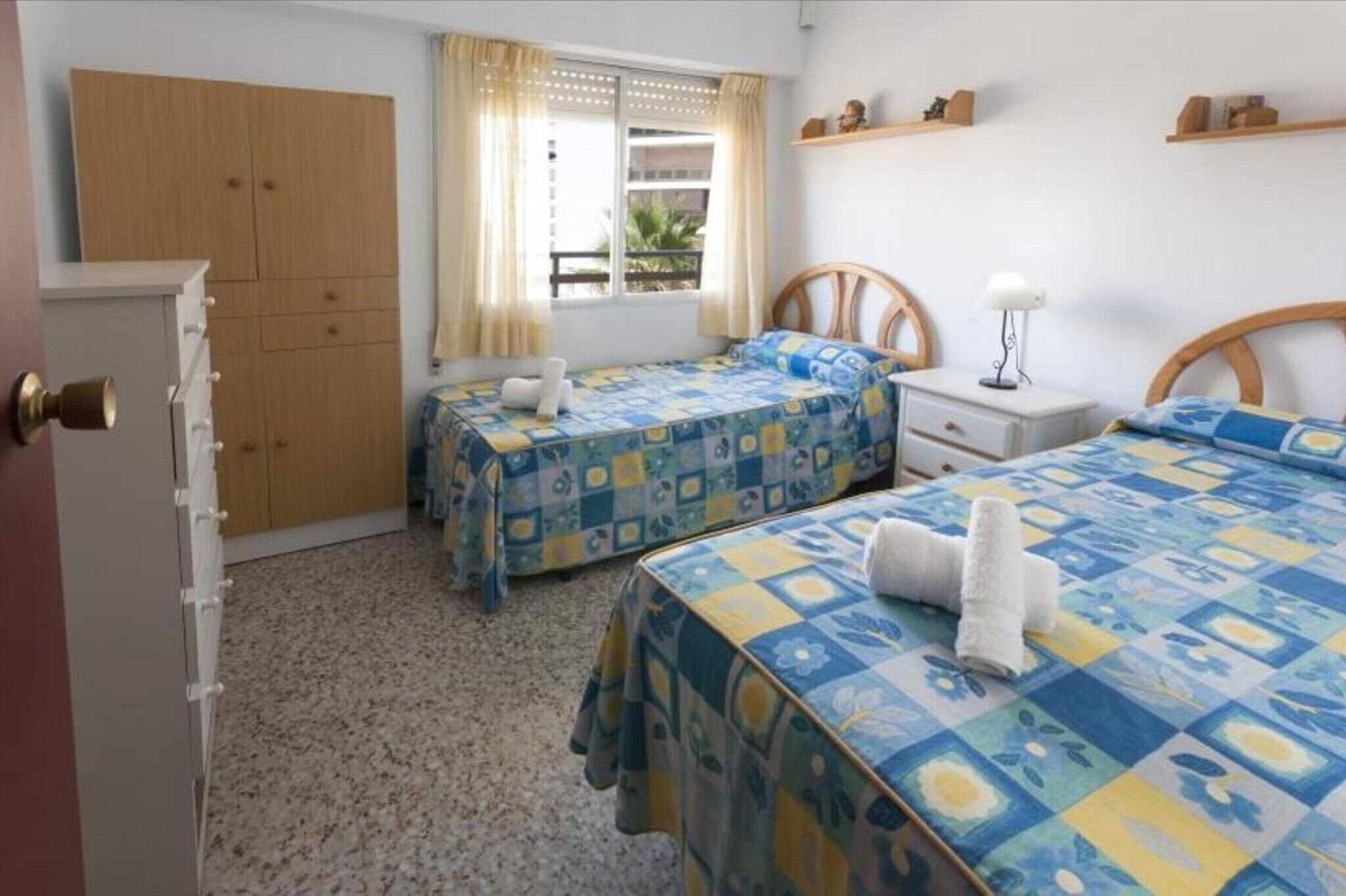 2 bedrooms, iron/ironing board