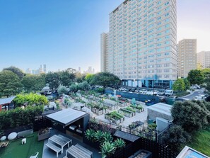 Comfort-Apartment, Stadtblick | Ausblick vom Zimmer