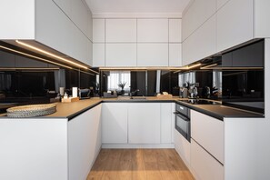 Private kitchen - The Rose Garden Apartments (Budapest)
