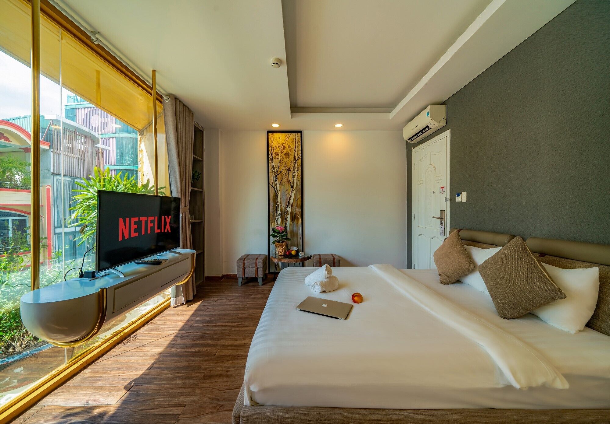 Deluxe Double Room, City View | View from room